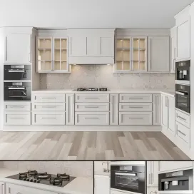 Kitchen neo classic cream
